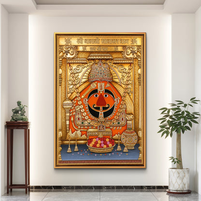 Shri Salasar Balaji Premium Canvas Painting