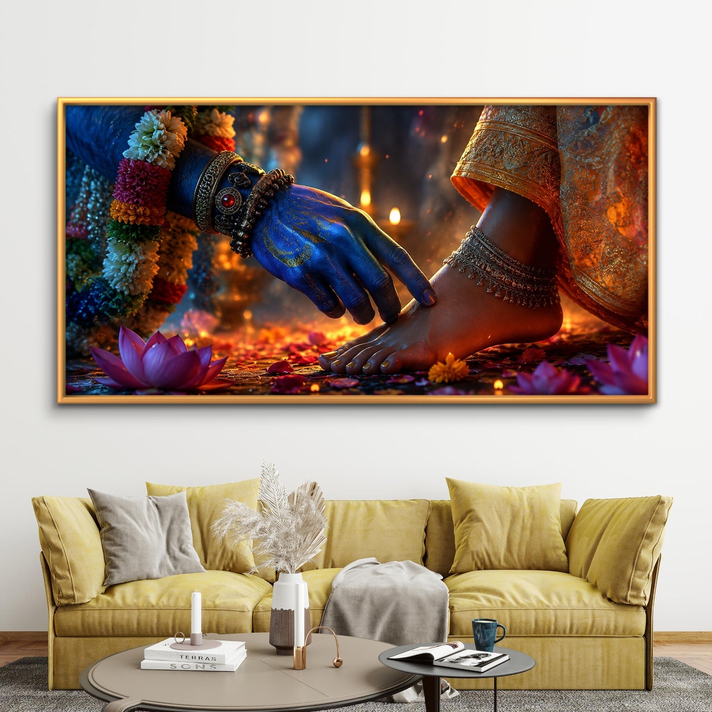 Lord Shiva Premium Canvas Painting - Buy Online | Decor By Neon