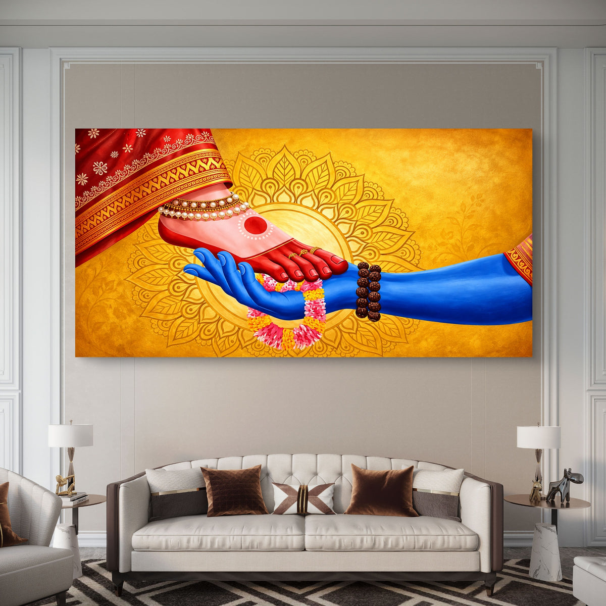 Lord Shiva Premium Canvas Painting - Buy Online | Decor By Neon