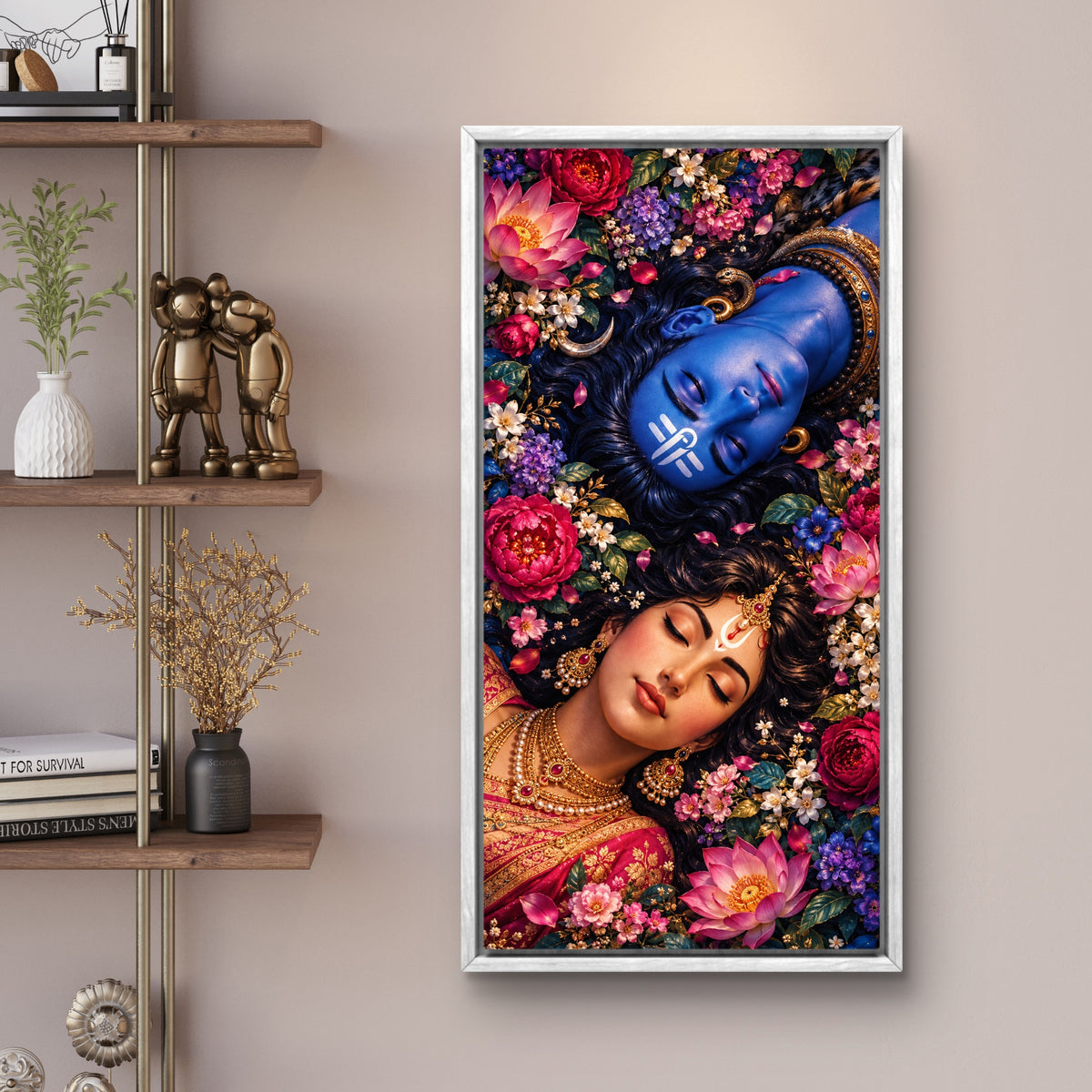 Lord Shiva Premium Canvas Painting - Buy Online | Decor By Neon