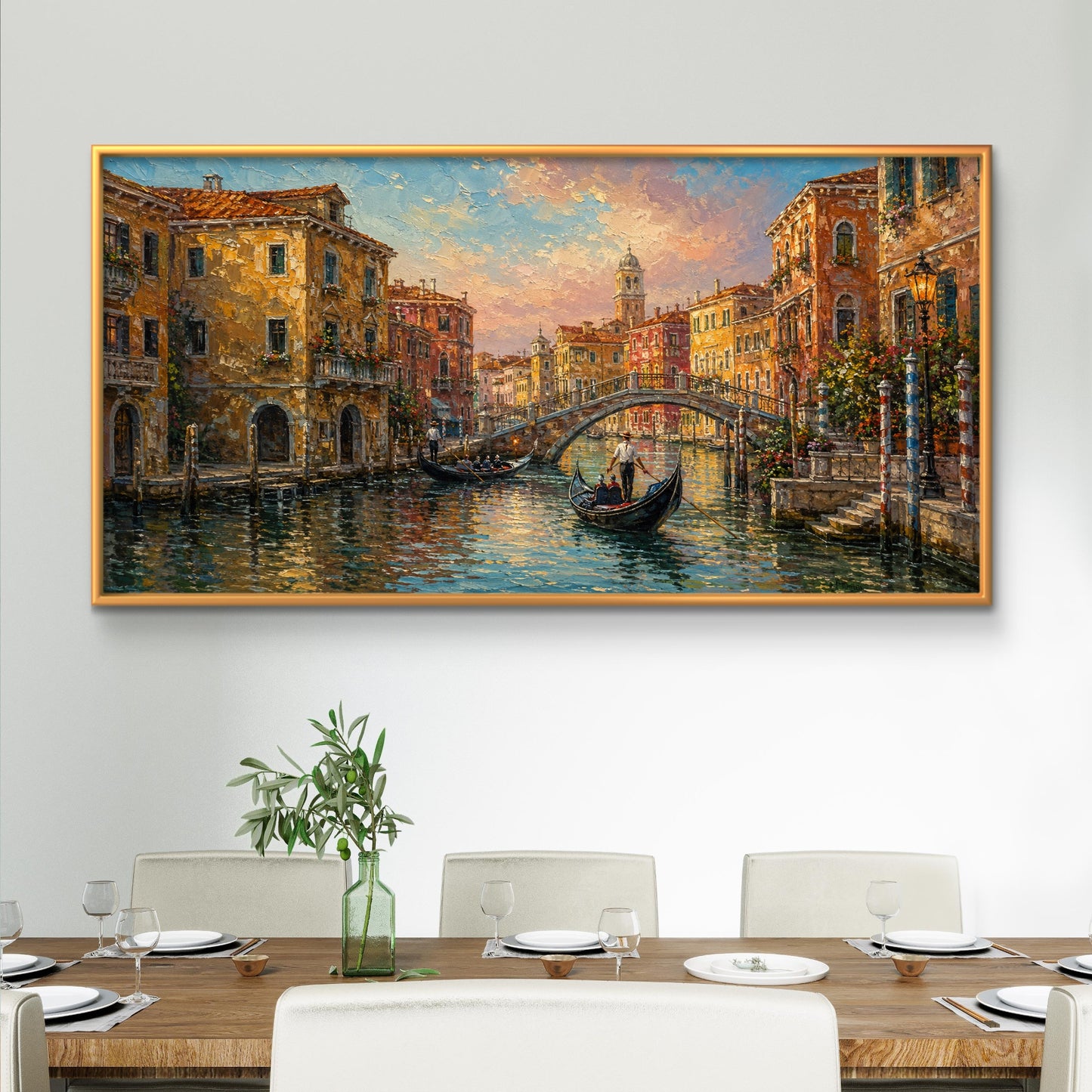 European Landscape Premium Canvas Painting - Buy Online | Decor By Neon