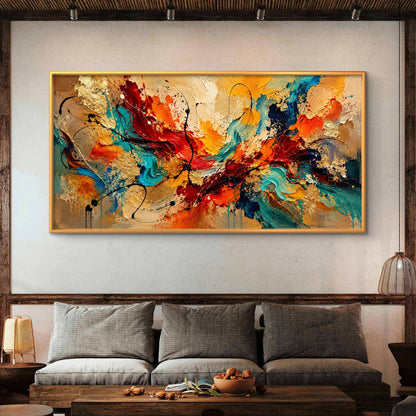 Abstract Art Premium Canvas Painting