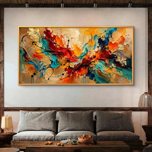 Abstract Art Premium Canvas Painting - Premium Wall Art | Decor By Neon