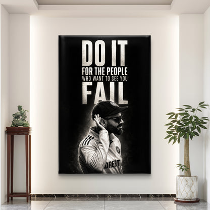 Virat Kohli  Premium Canvas Painting