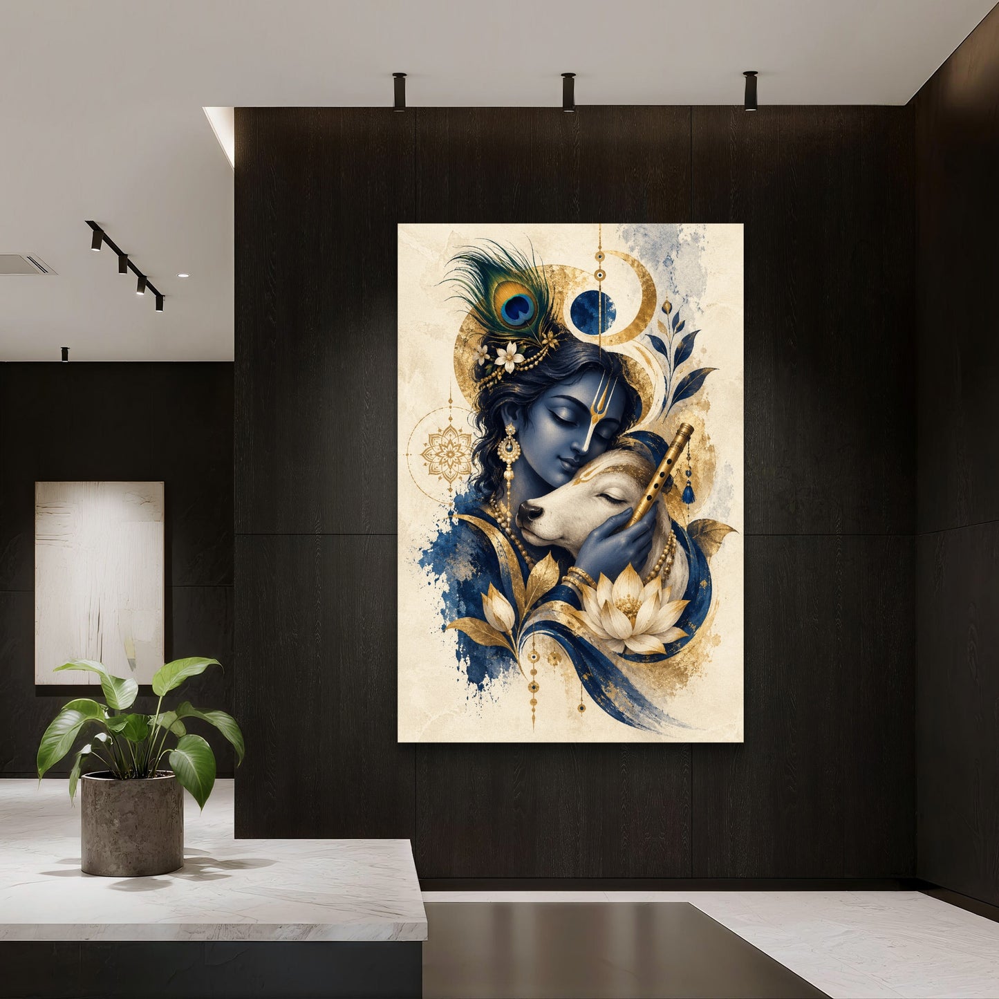 Radha Krishna Premium Canvas Painting - Buy Online | Decor By Neon