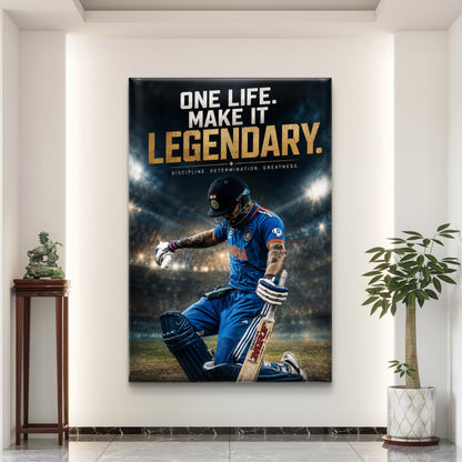 Virat Kohli  Premium Canvas Painting