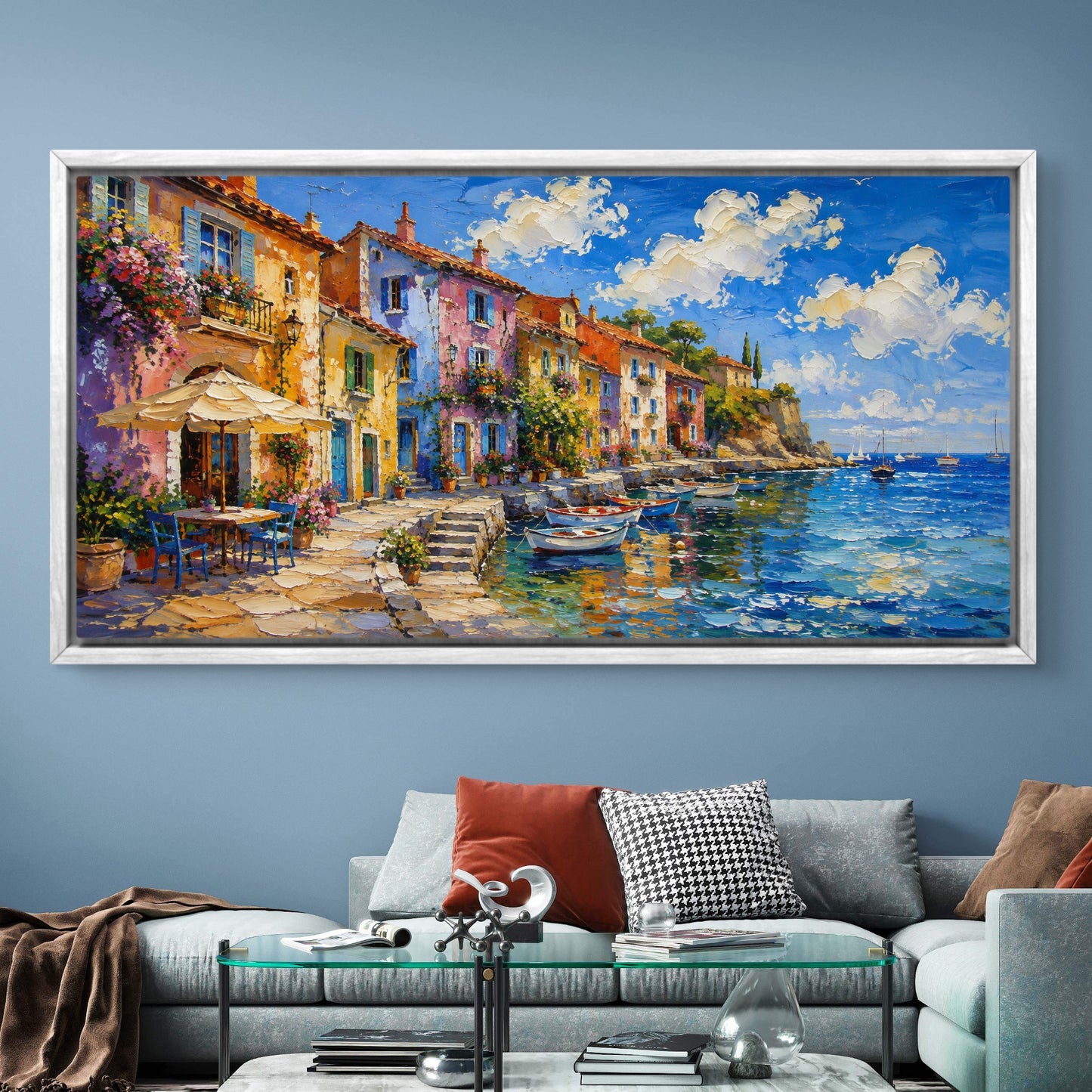 European Landscape Premium Canvas Painting - Buy Online | Decor By Neon