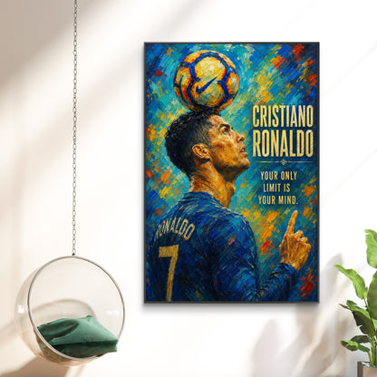 Cristiano Ronaldo Premium Canvas Painting