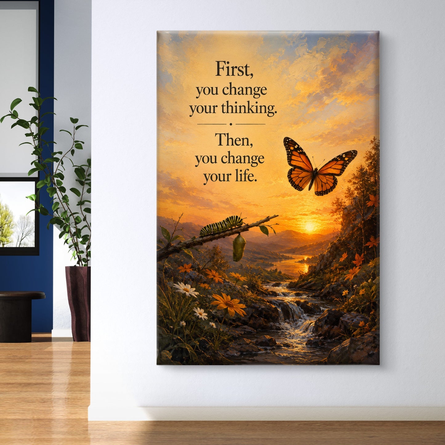 Motivational Premium Canvas Painting - Buy Online | Decor By Neon