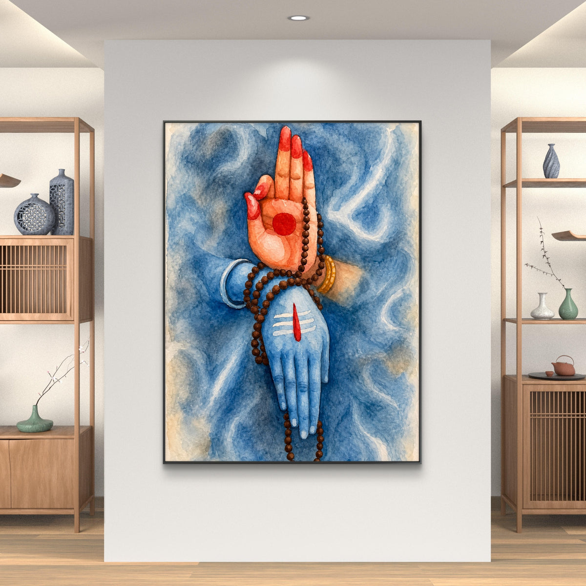 Lord Shiva Premium Canvas Painting - Buy Online | Decor By Neon