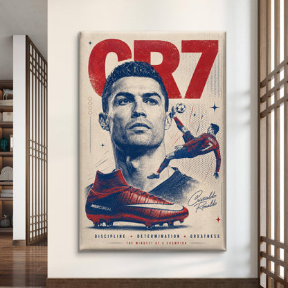 Cristiano Ronaldo Premium Canvas Painting