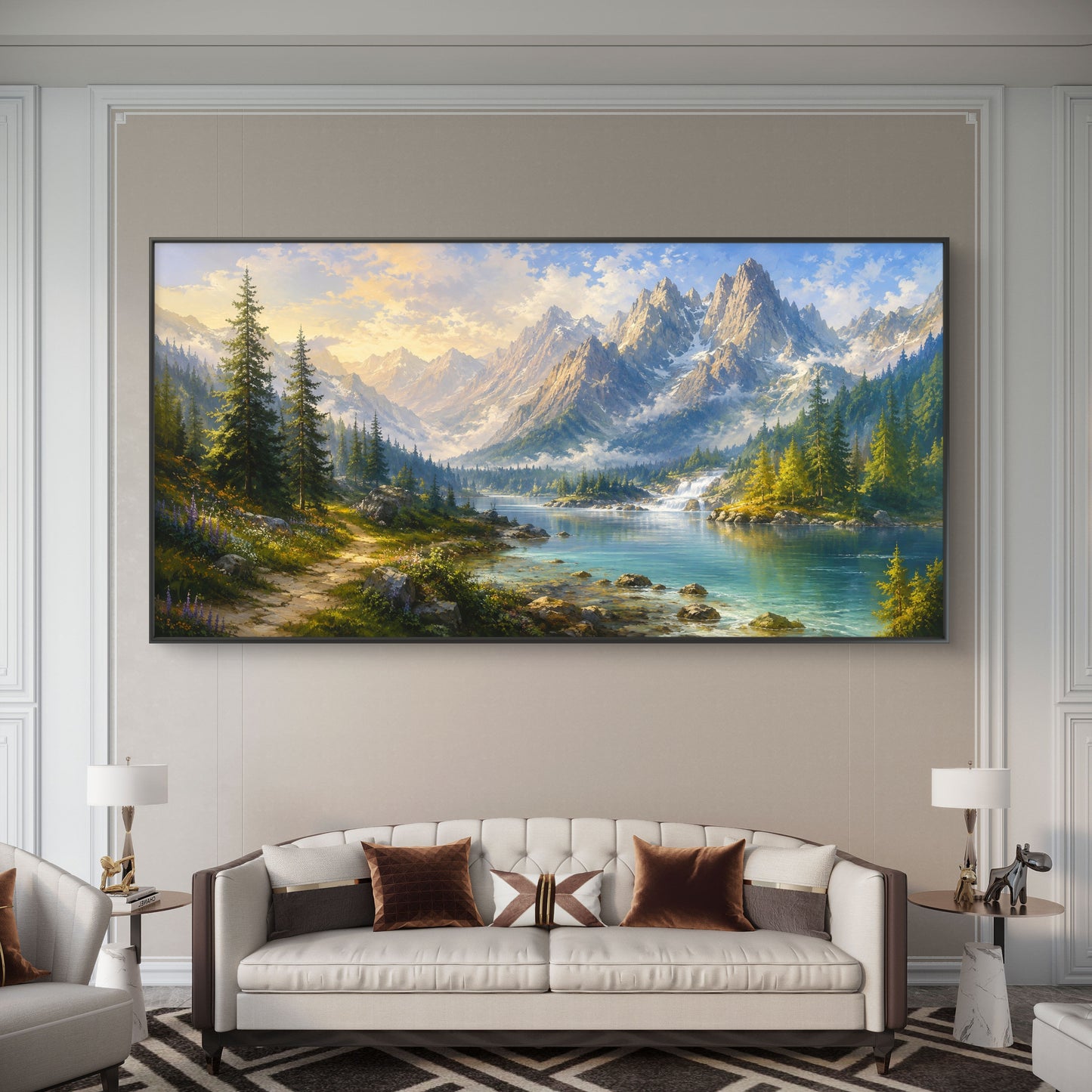 Nature Premium Canvas Painting - Buy Online | Decor By Neon