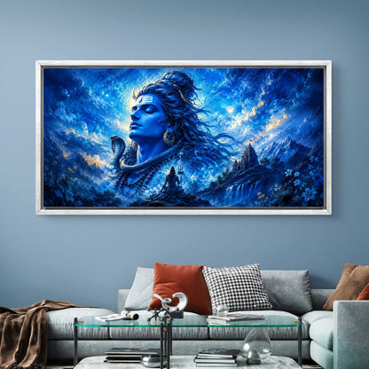 Lord Shiva Premium Canvas Painting