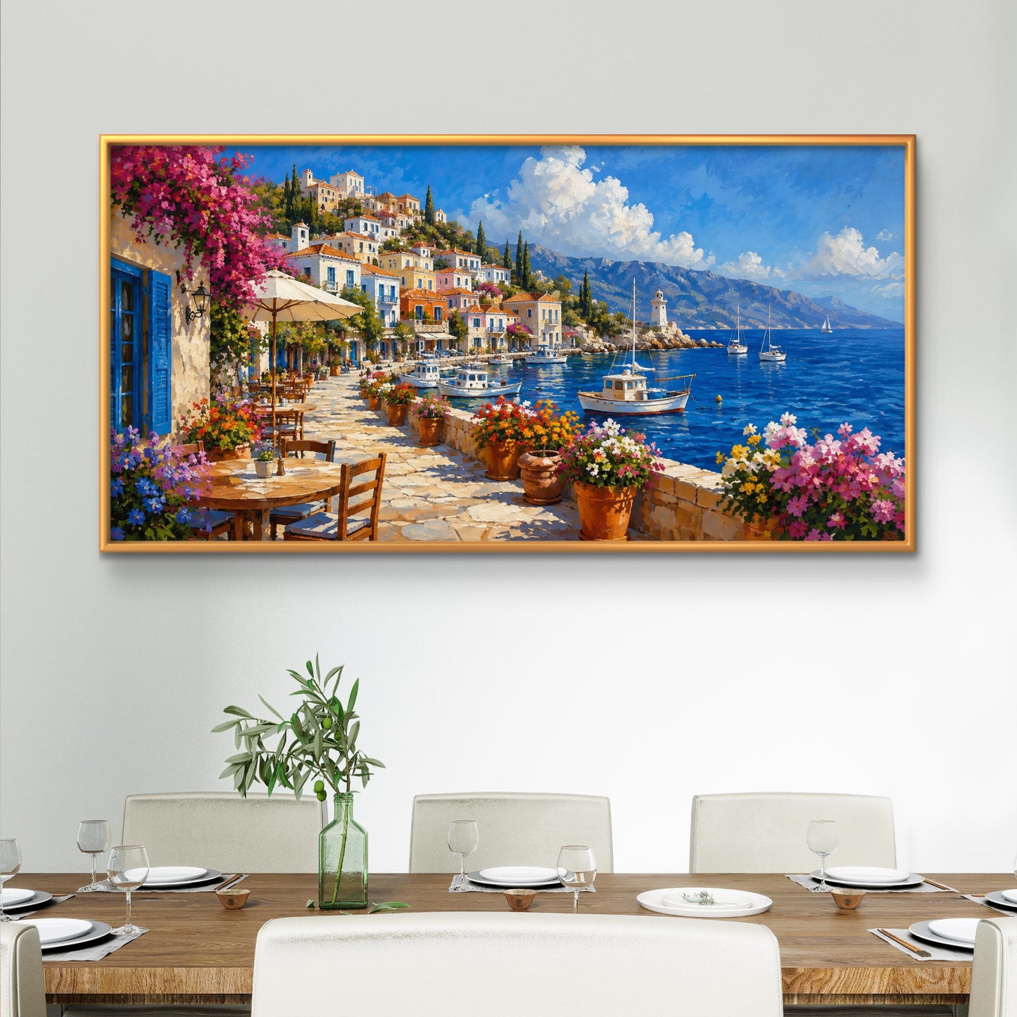 European Landscape Premium Canvas Painting - Buy Online | Decor By Neon