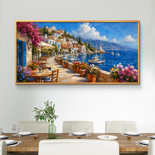 European Landscape Premium Canvas Painting - Premium Wall Art | Decor By Neon