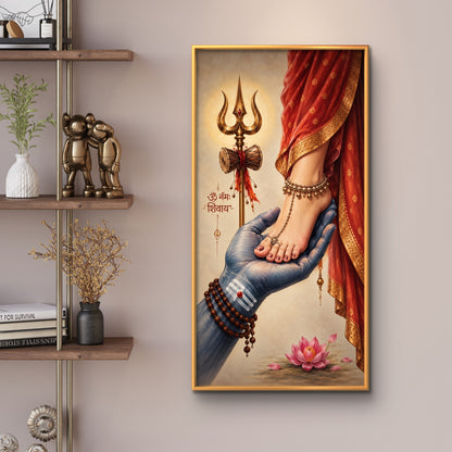Lord Shiva Premium Canvas Painting