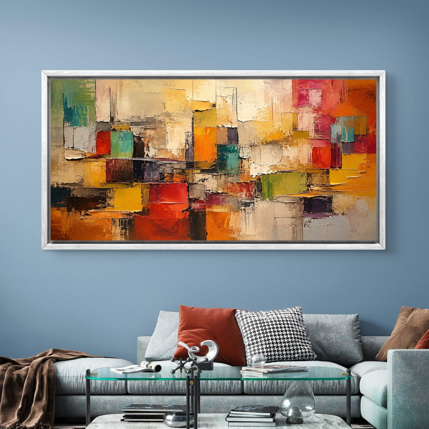 Abstract Art Premium Canvas Painting - Buy Online | Decor By Neon