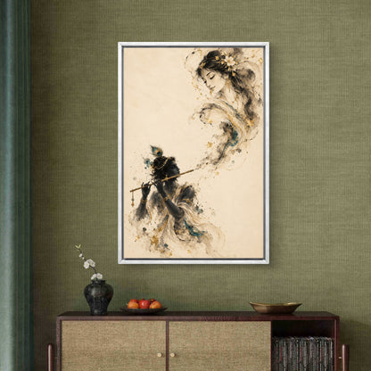 Lord Krishna Premium Canvas Painting
