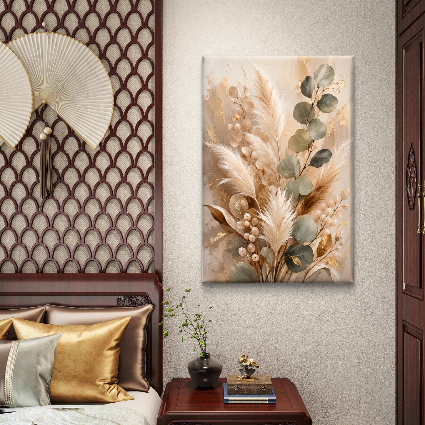 Botanical Luxury Premium Canvas Painting - Buy Online | Decor By Neon