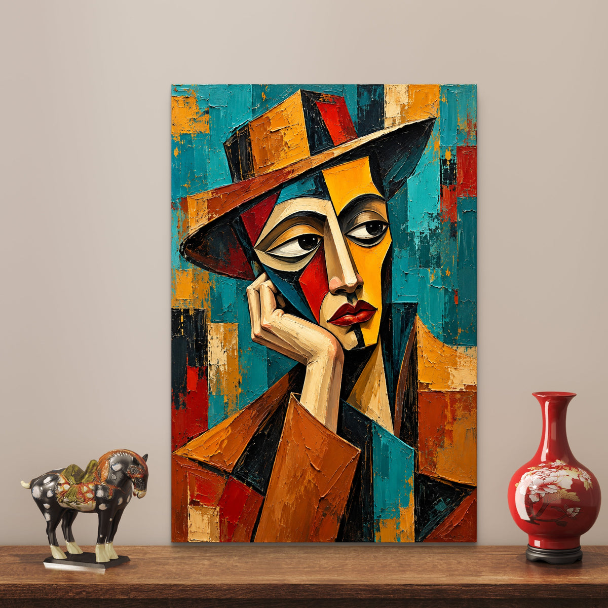 Abstract Art Premium Canvas Painting - Buy Online | Decor By Neon