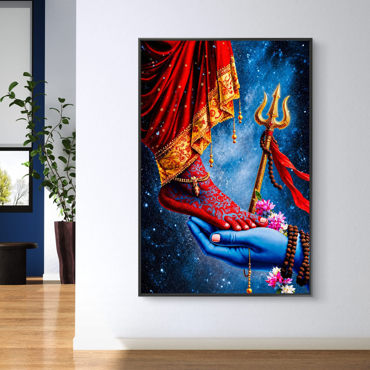 Lord Shiva Premium Canvas Painting - Buy Online | Decor By Neon