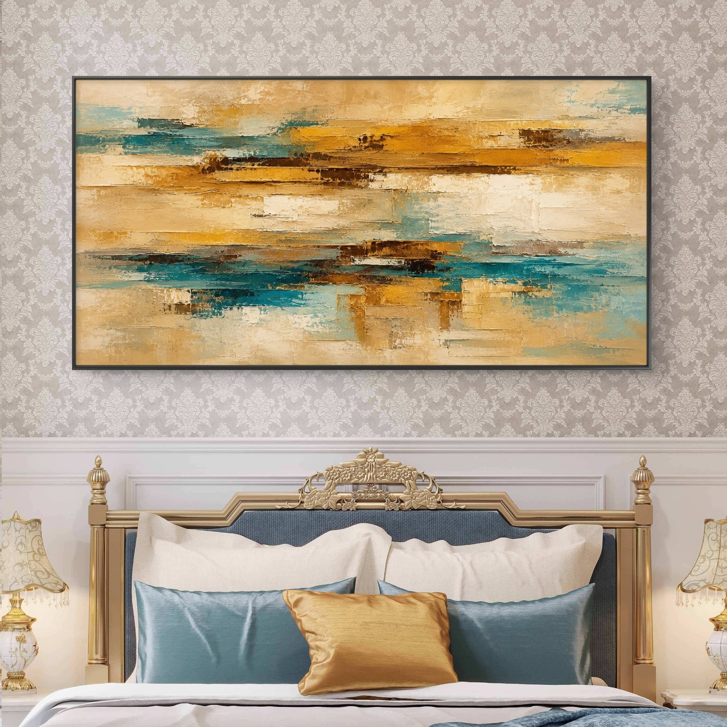 Luxury Neutral Premium Canvas Painting - Buy Online | Decor By Neon