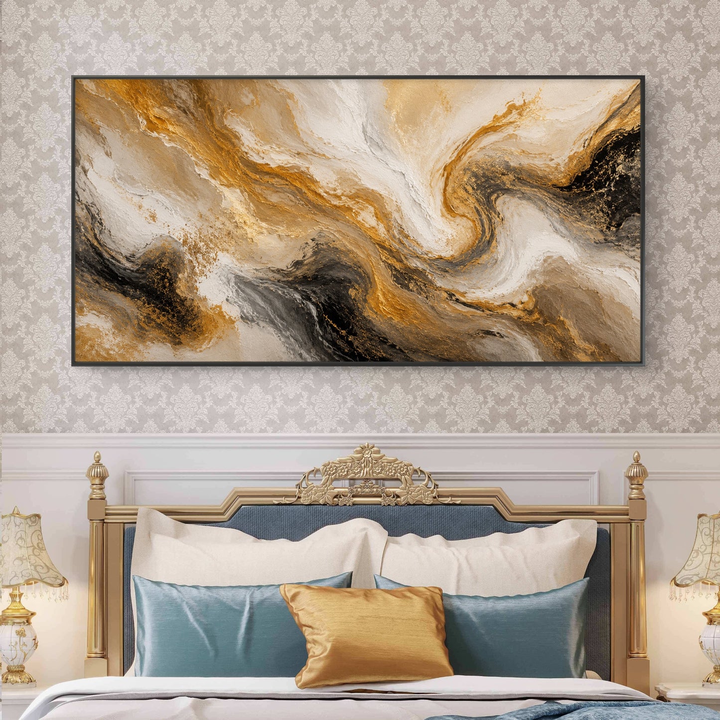 Luxury Neutral Premium Canvas Painting - Buy Online | Decor By Neon