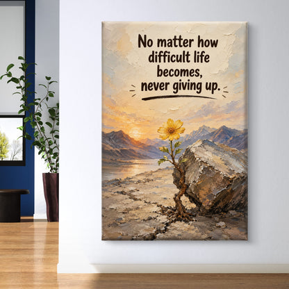 Motivational Premium Canvas Painting