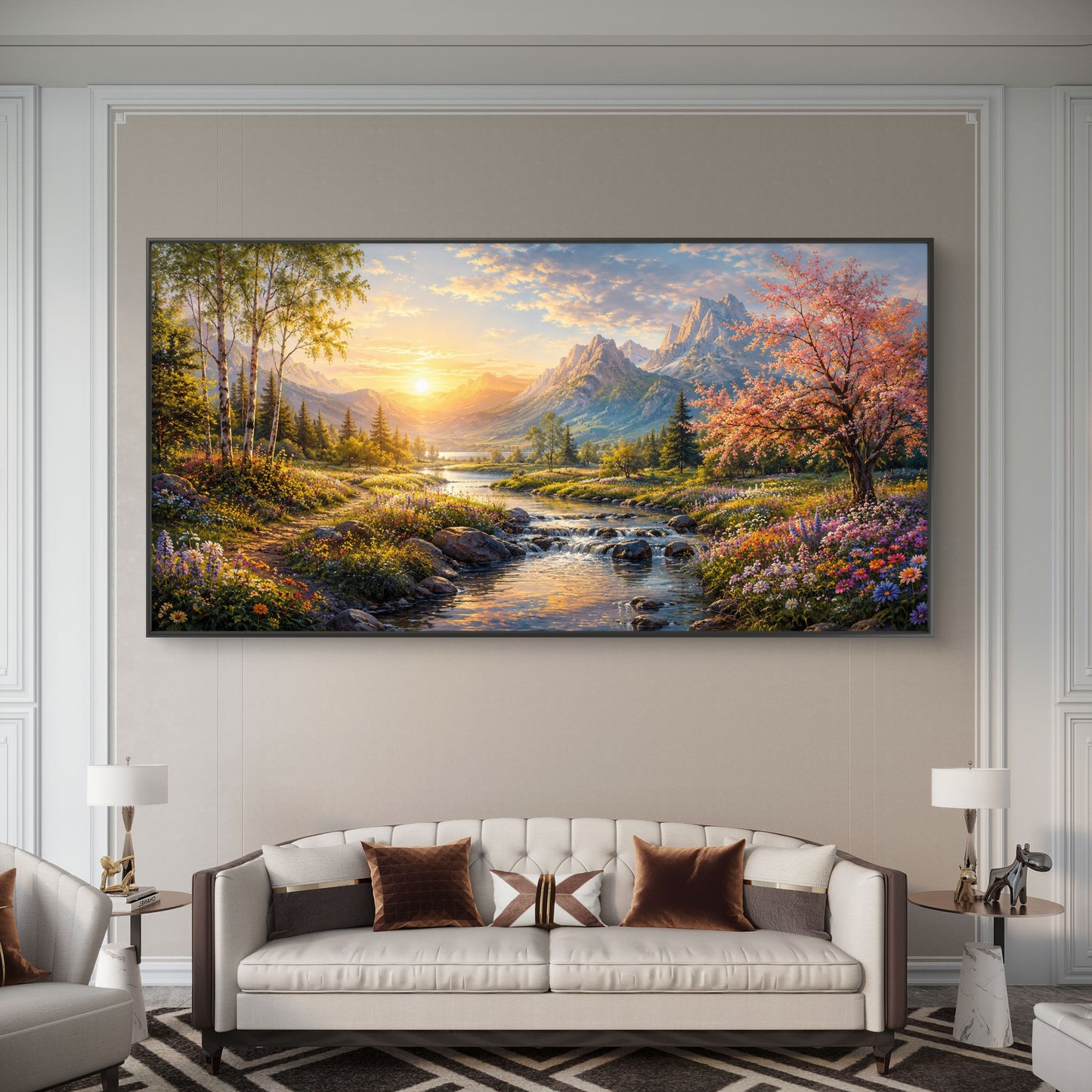 Nature Premium Canvas Painting - Buy Online | Decor By Neon
