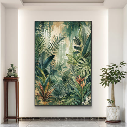 Botanical Luxury Premium Canvas Painting