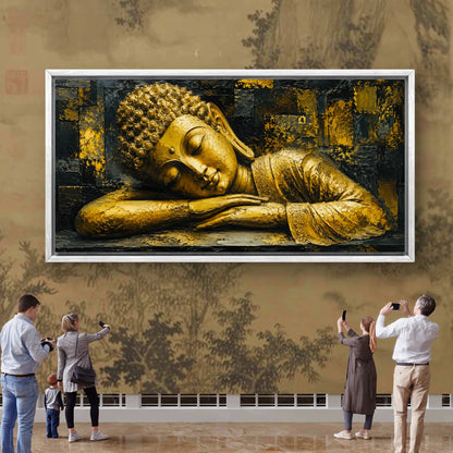Lord Buddha Premium Canvas Painting