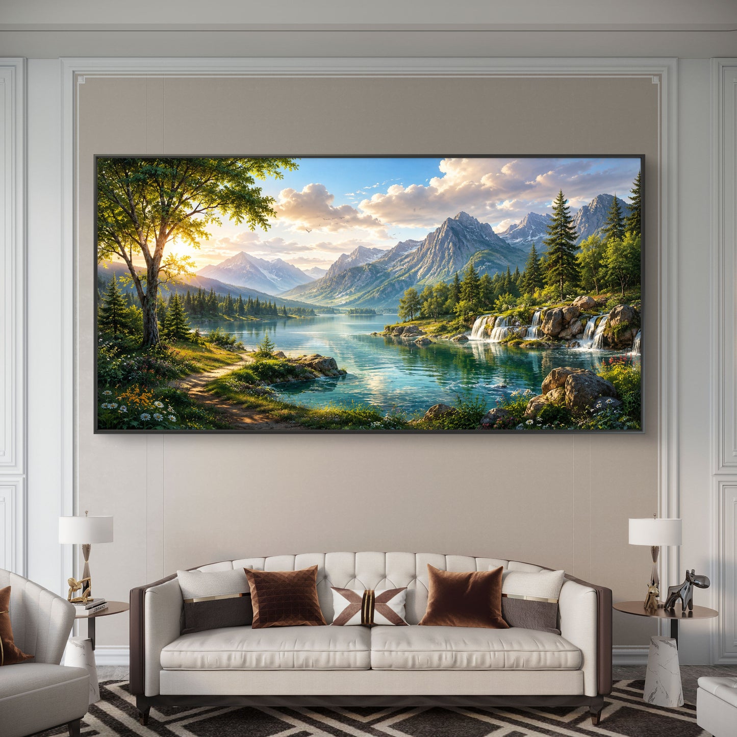Nature Premium Canvas Painting - Buy Online | Decor By Neon