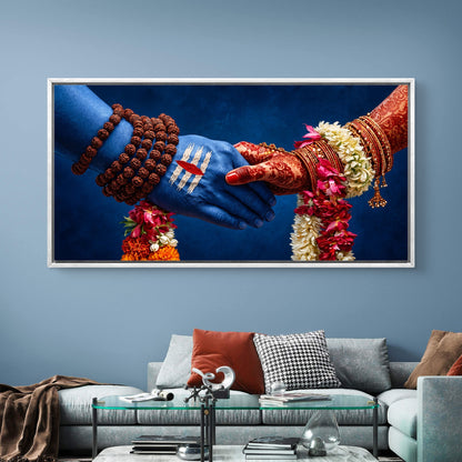 Lord Shiva Premium Canvas Painting
