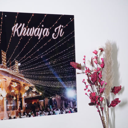 Khwaja Ji Premium Acrylic Islamic Wall Art , Islamic Painting