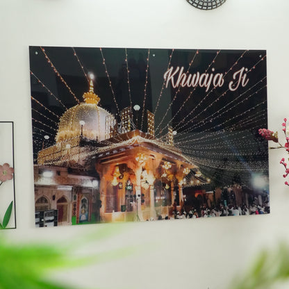 Khwaja Ji Premium Acrylic Islamic Wall Art , Islamic Painting