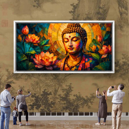 Lord Buddha Premium Canvas Painting