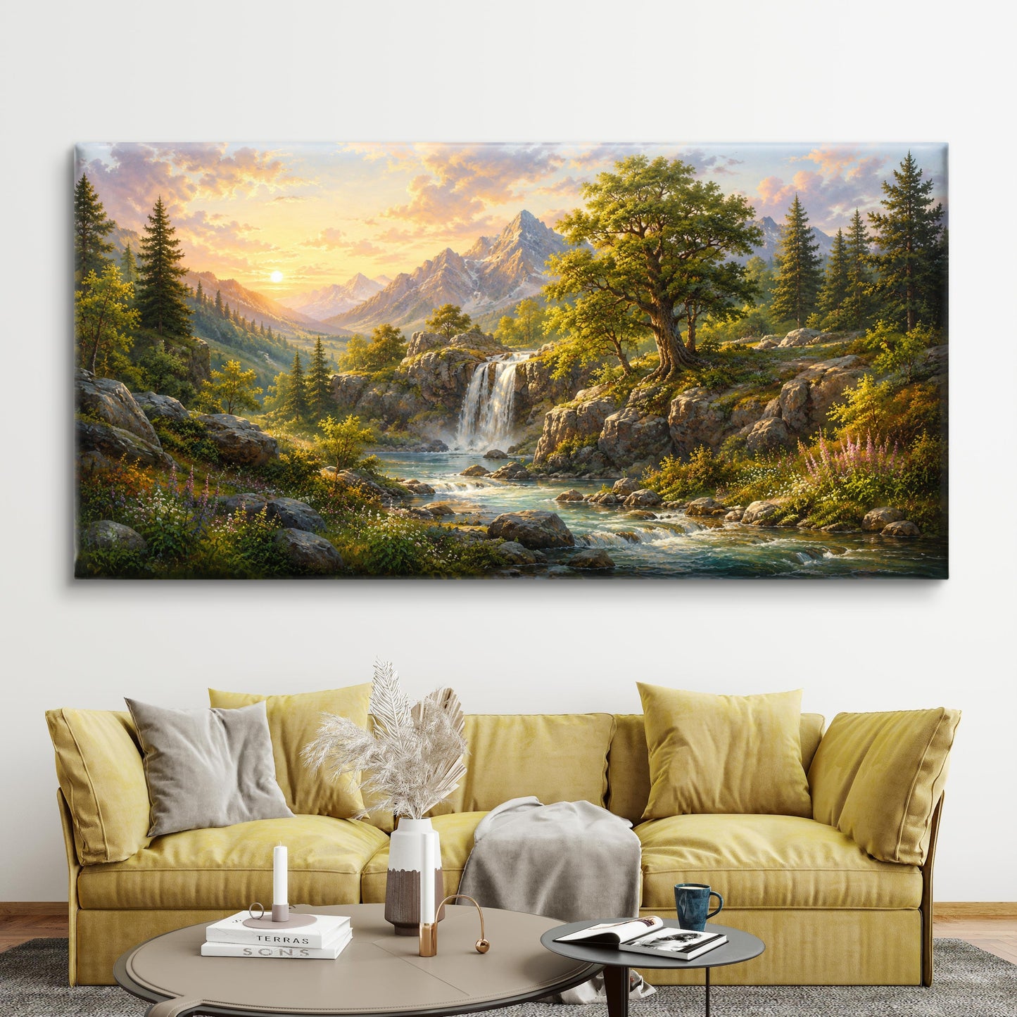 Nature Premium Canvas Painting - Buy Online | Decor By Neon