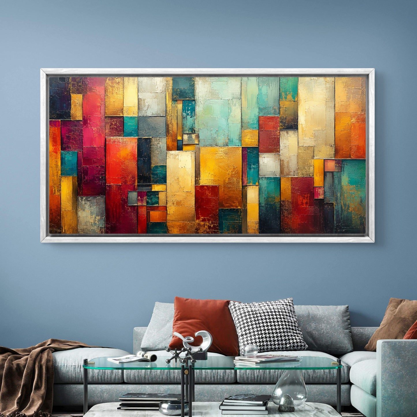 Abstract Art Premium Canvas Painting - Buy Online | Decor By Neon