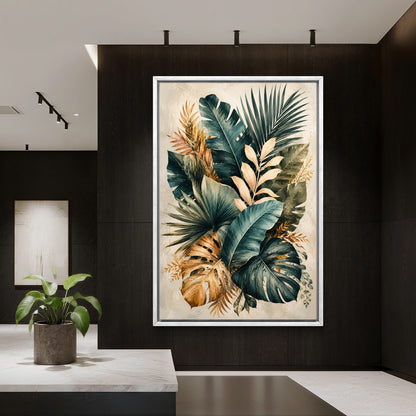 Botanical Luxury Premium Canvas Painting