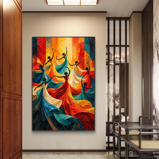 Abstract Art Premium Canvas Painting - Canvas Wall Art | Decor By Neon