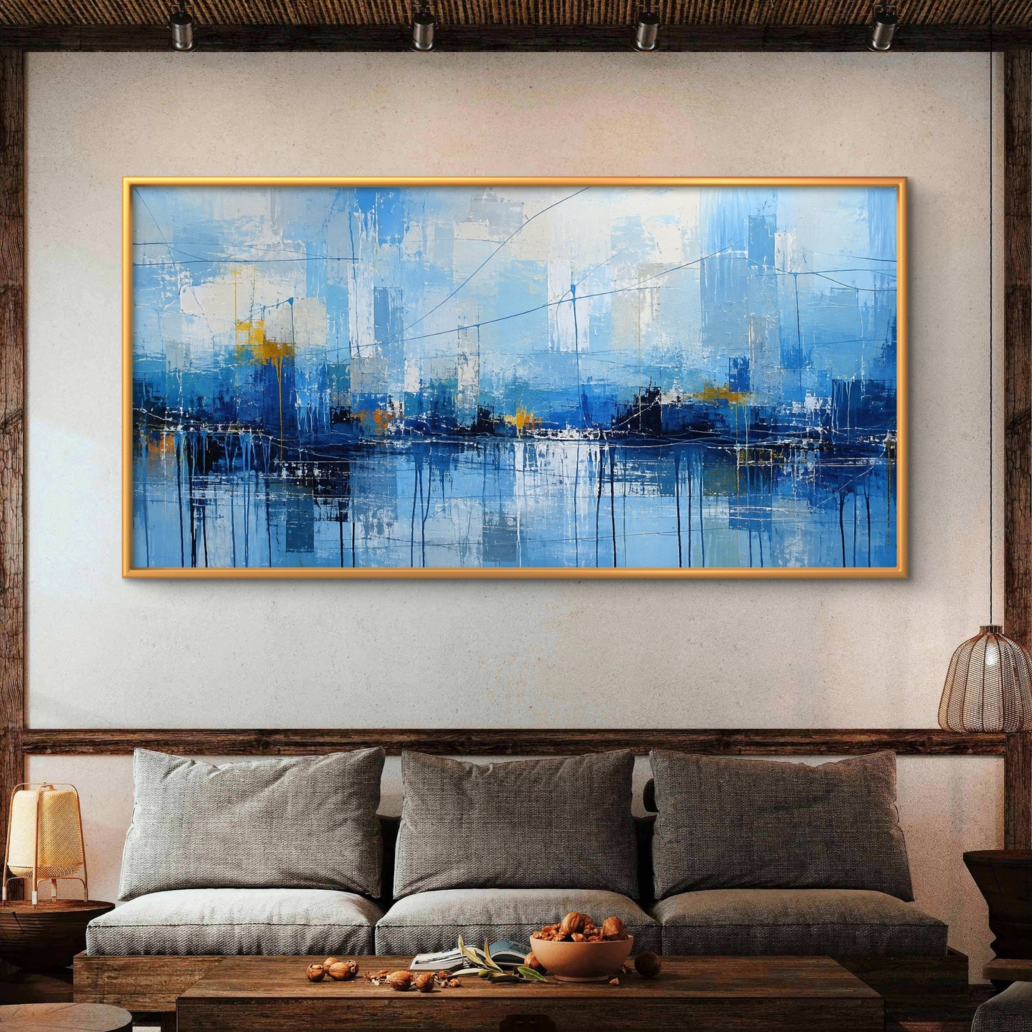 Abstract Art Premium Canvas Painting - Buy Online | Decor By Neon