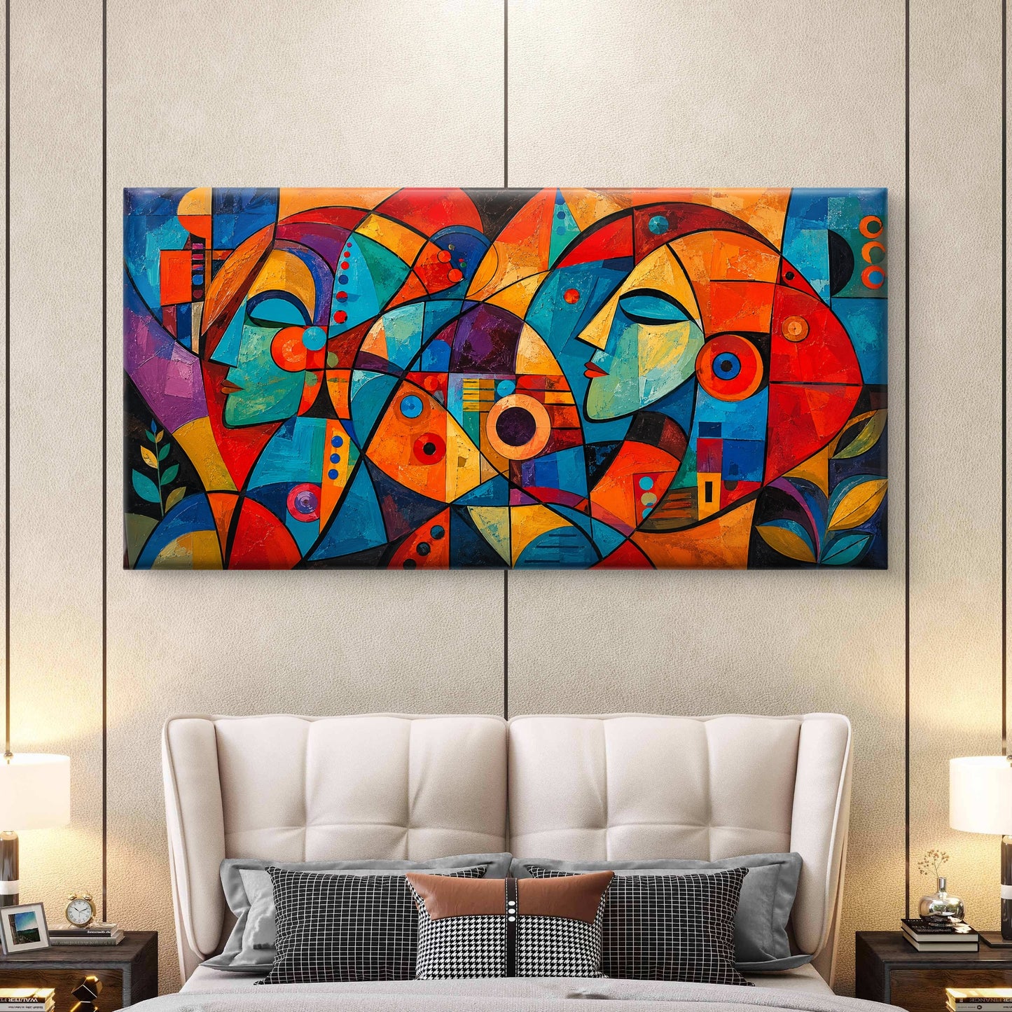Abstract Art Premium Canvas Painting - Buy Online | Decor By Neon