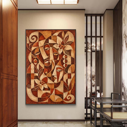 Abstract Art Premium Canvas Painting