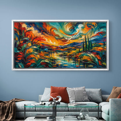 Abstract Art Premium Canvas Painting