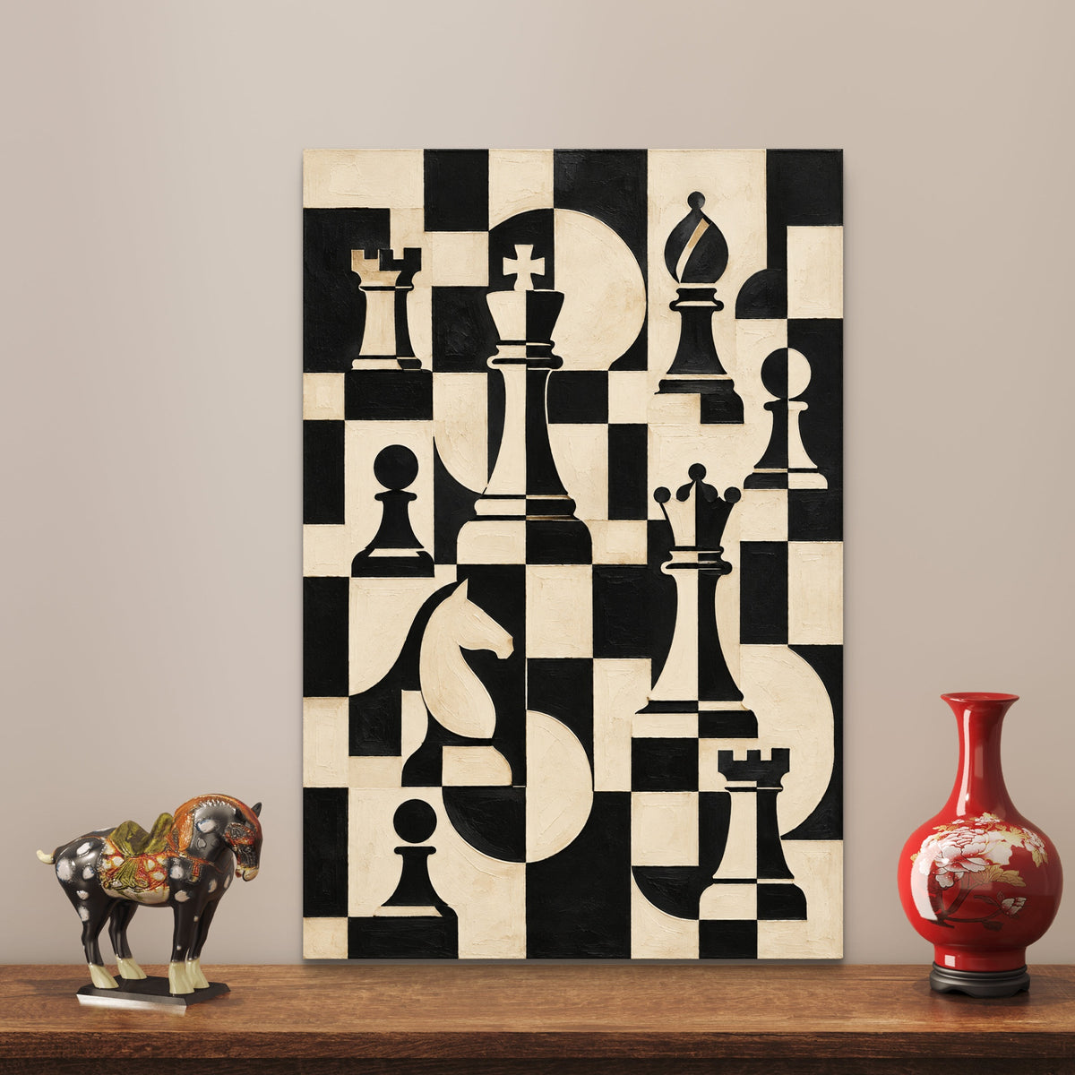 Abstract Art Premium Canvas Painting - Buy Online | Decor By Neon