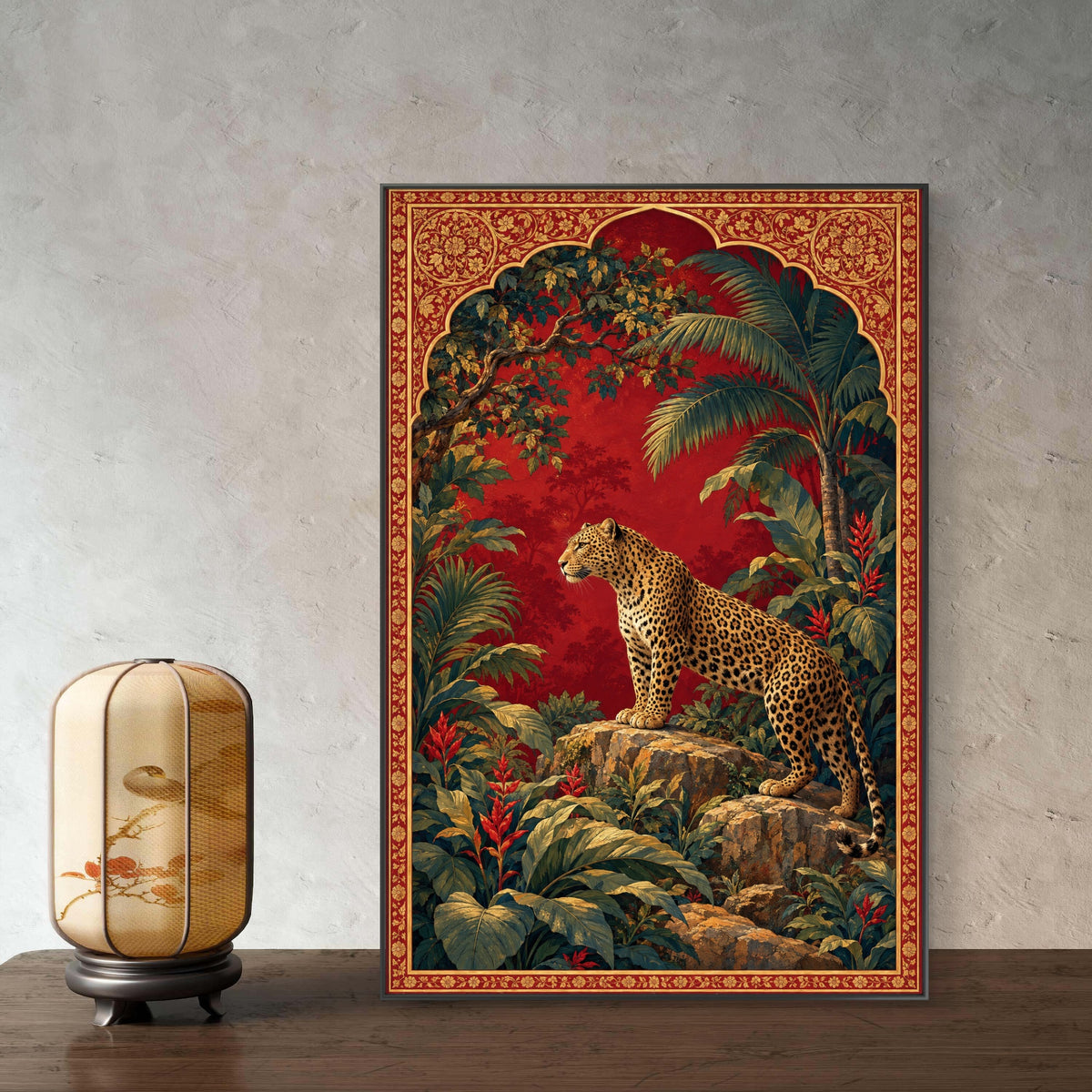 Modern Interiors Portrait Premium Canvas Painting - Buy Online | Decor By Neon