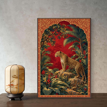 Modern Interiors Portrait Premium Canvas Painting