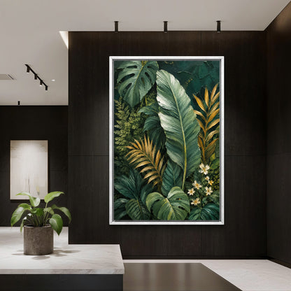 Botanical Luxury Premium Canvas Painting