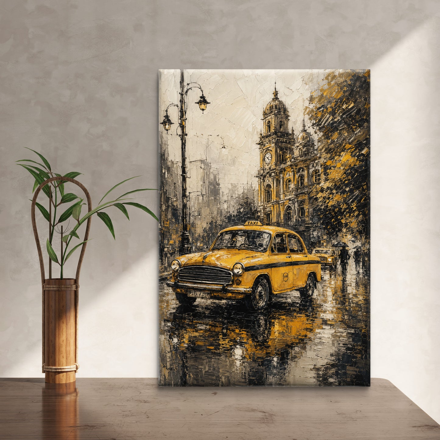 Modern Interiors Portrait Premium Canvas Painting - Buy Online | Decor By Neon
