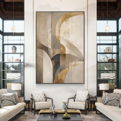 Luxury Neutral Premium Canvas Painting
